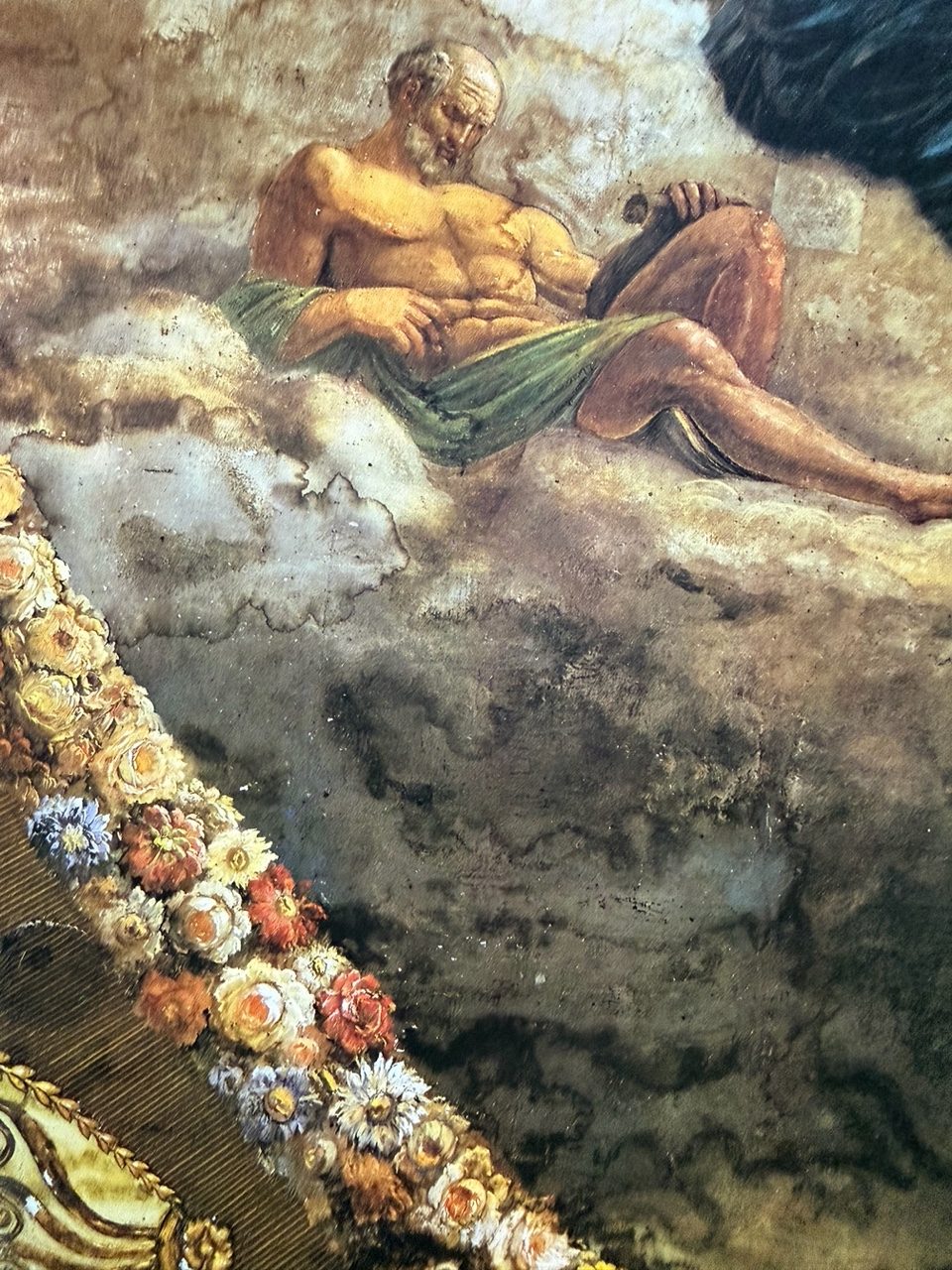 Détail Du Plafond Du Teatro San Carlo De Naples