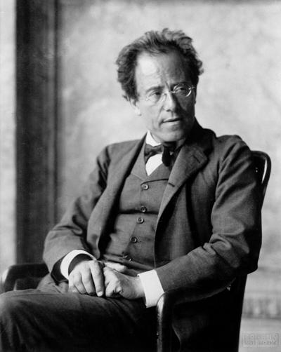 Gustav Mahler par Moritz Nähr à l'âge de sa Symphonie n° 6
