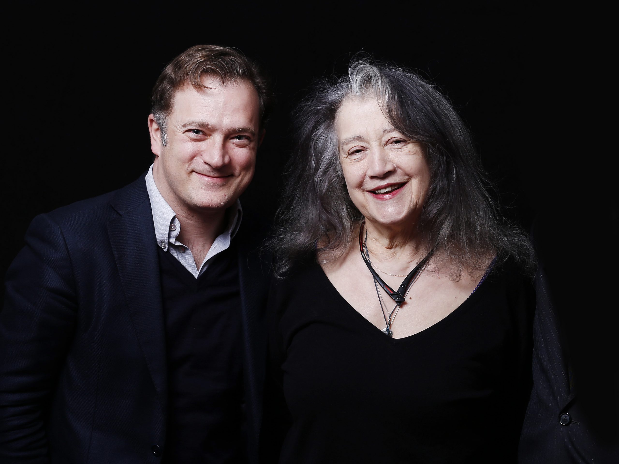 Martha Argerich et Renaud Capuçon © Caroline Doutre