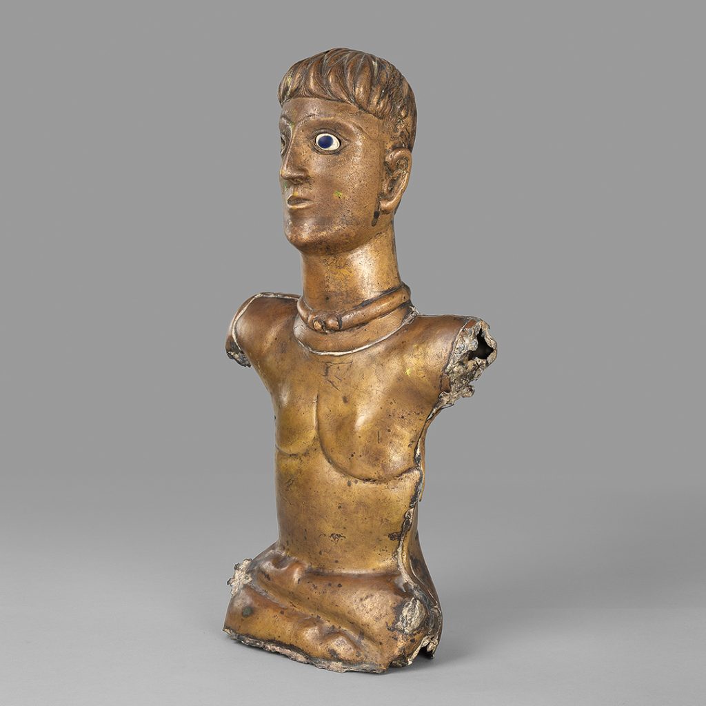Photo Statuette Expo Gaulois Mais Romains