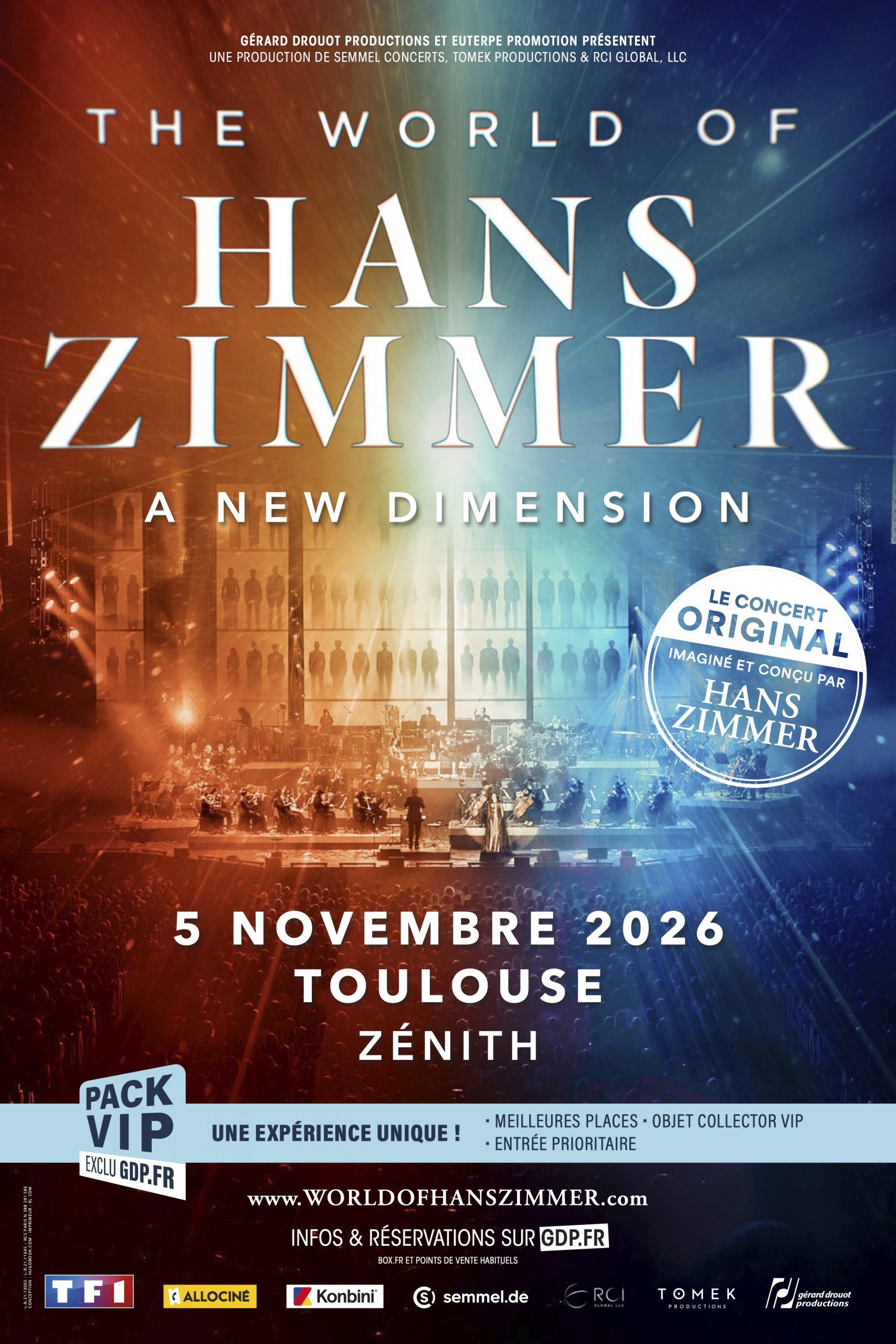 The World Of Hans Zimmer Zénith Toulouse Métropole