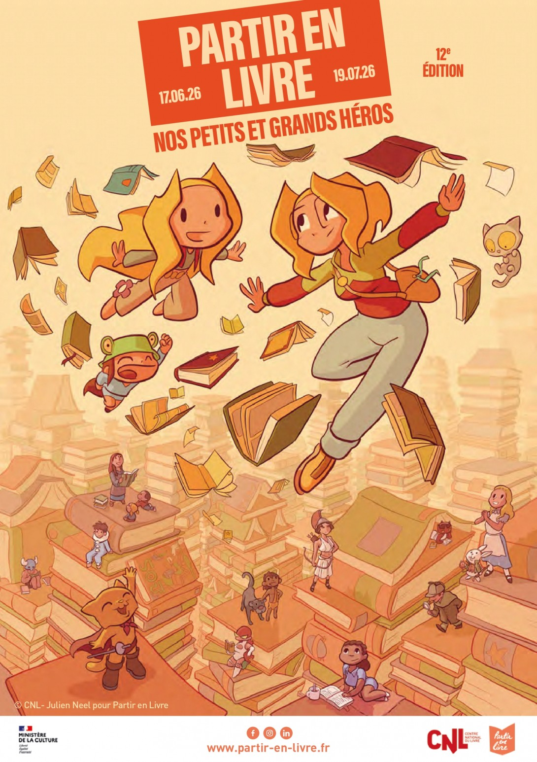 Affiche Partir En Livre