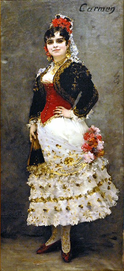 Célestine Galli Marié Par Henri Lucien Doucet