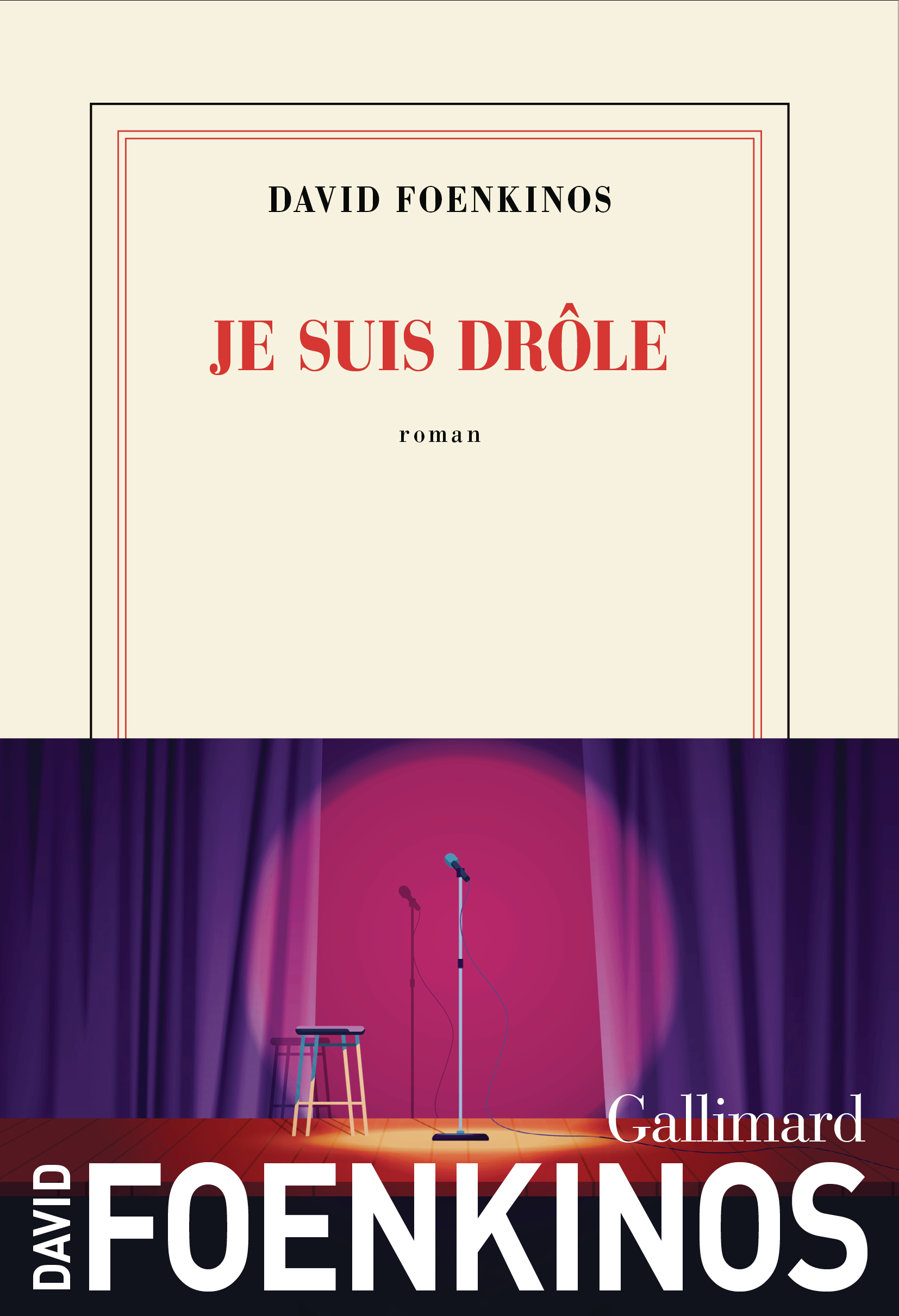 Je Suis Drôle David Foenkinos