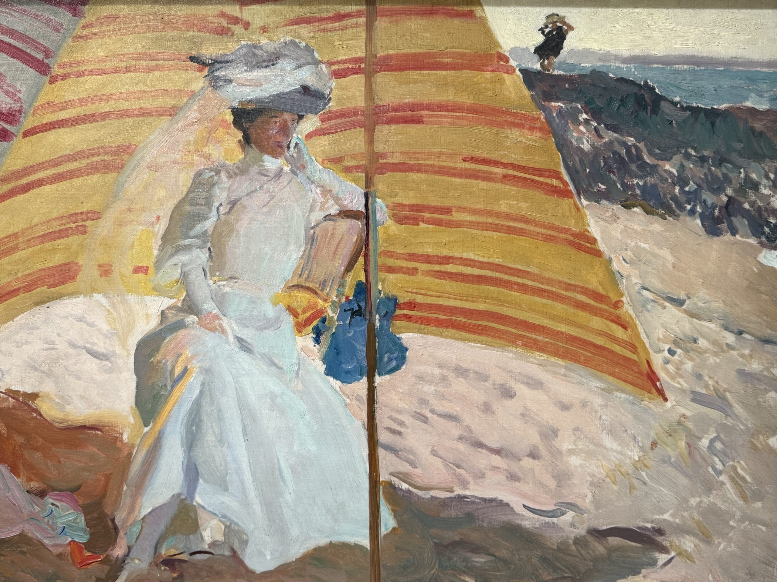 Joaquín Sorolla Clotilde Sous L’auvent