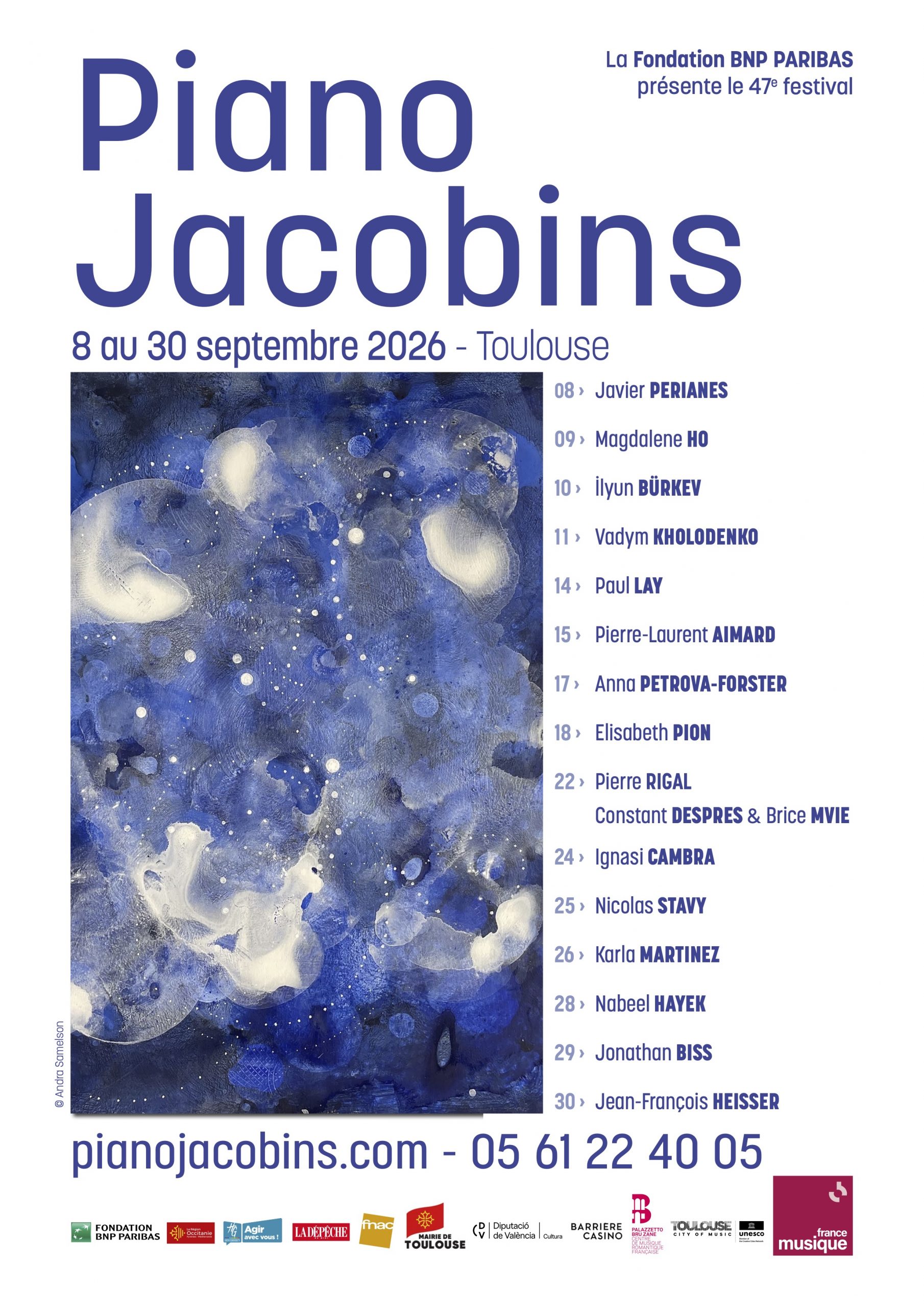 Piano Aux Jacobins 2026