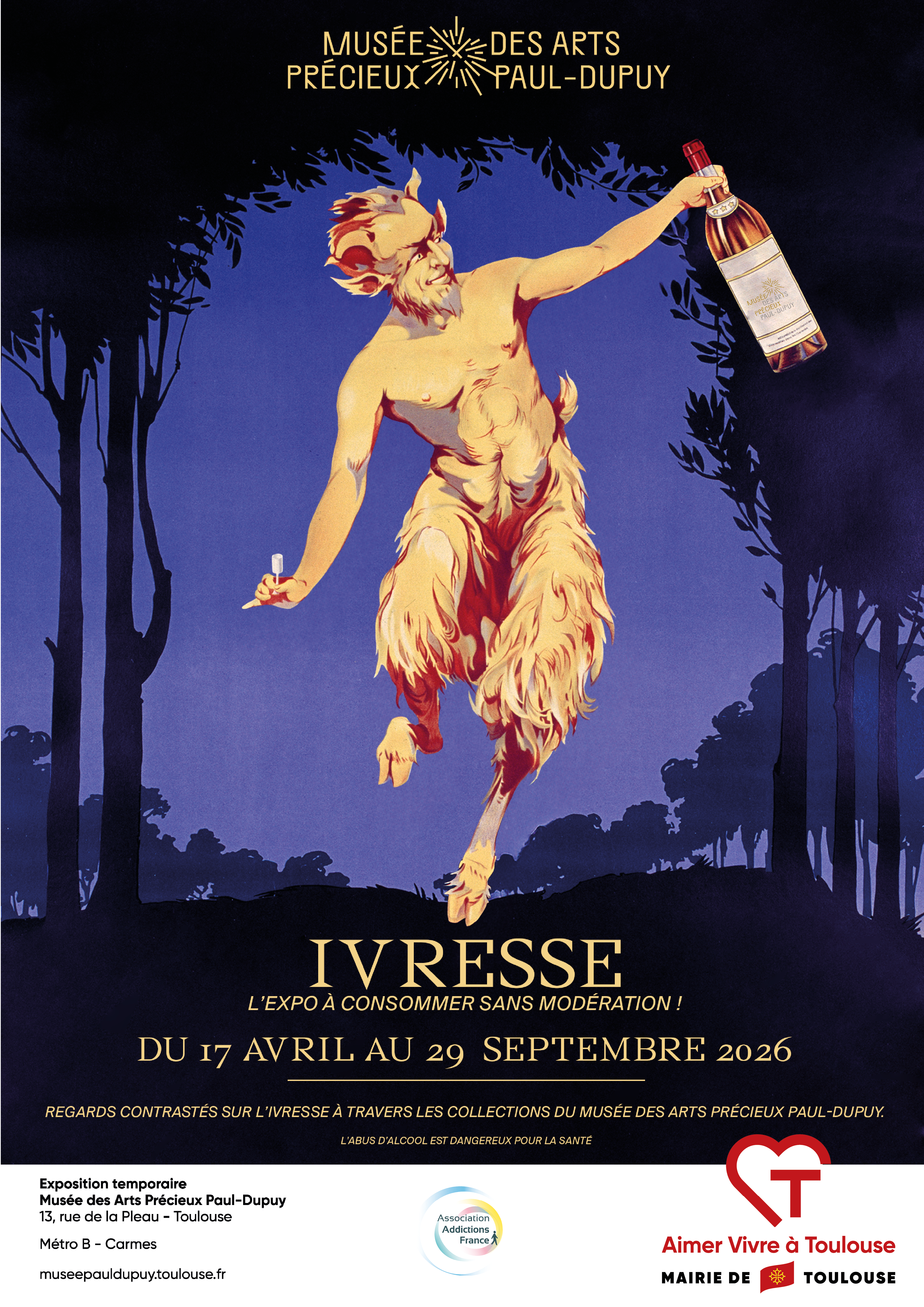 Affiche Expo Ivresse