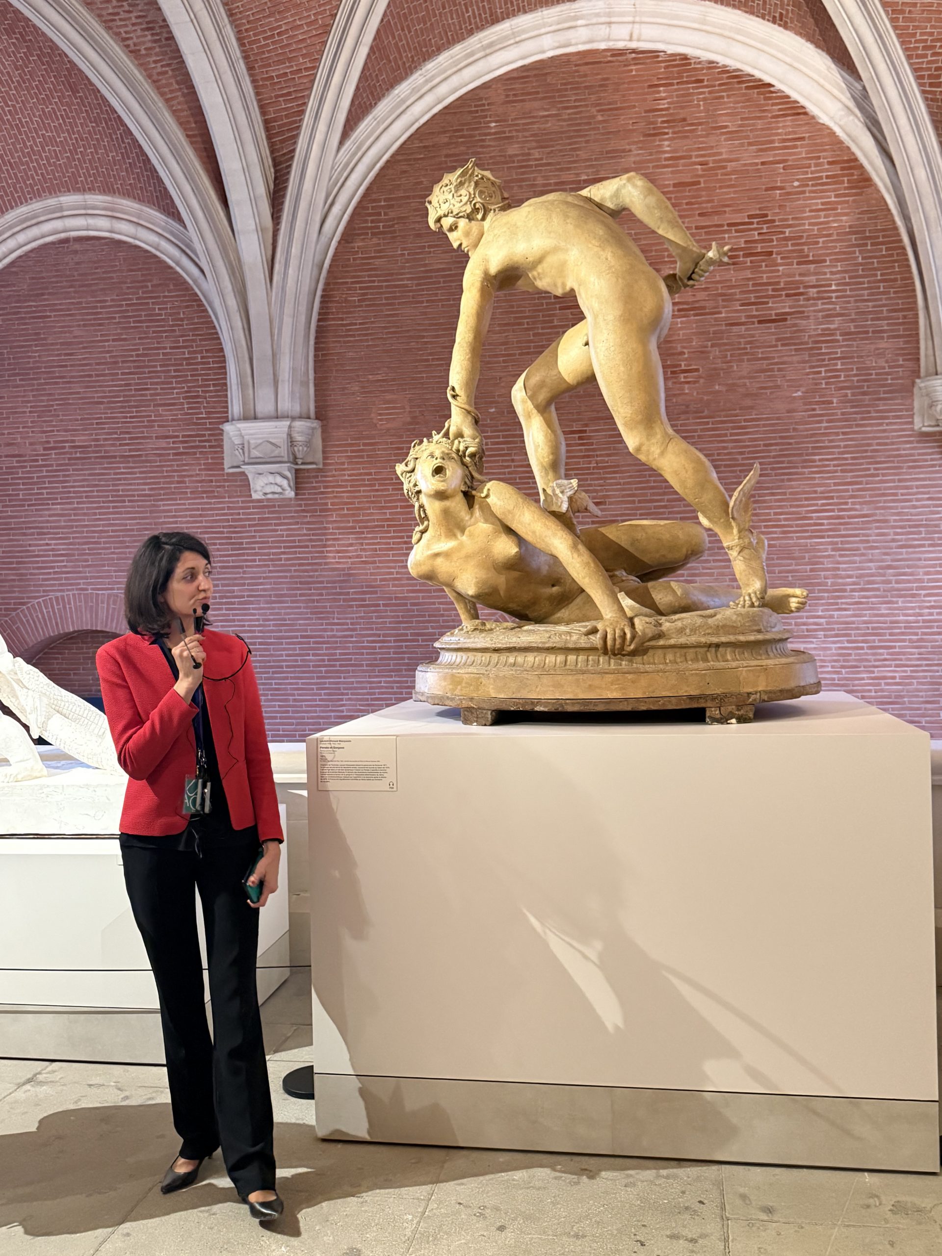 Laure Dalon Devant Persée Et Gorgone De Laurent Marqueste 1887 © M Grialou