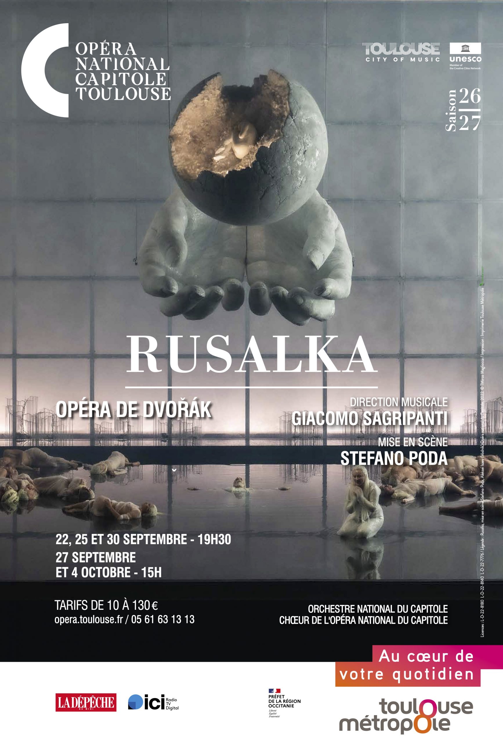Opéra National Du Capitole Rusalka