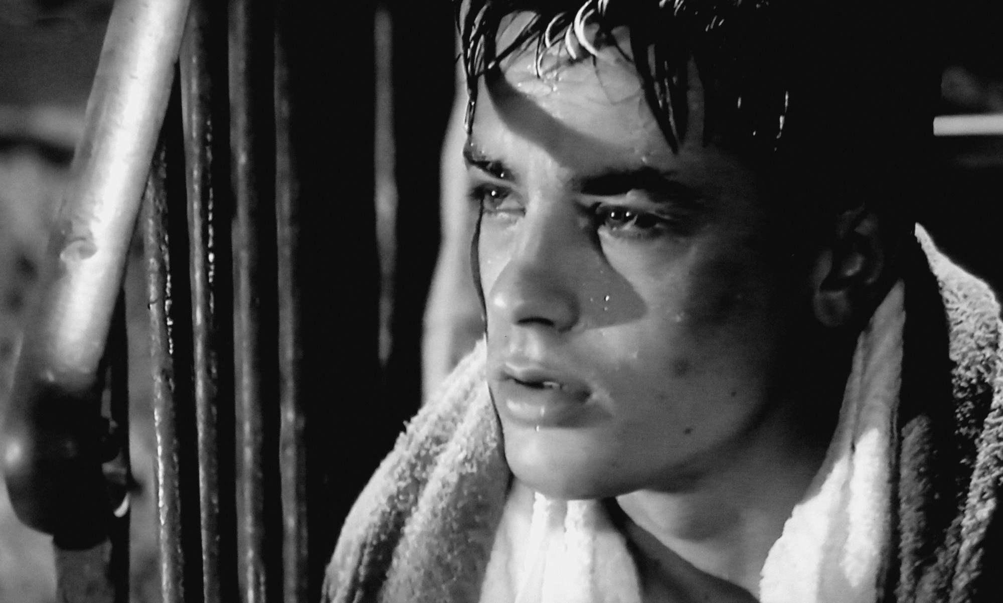 Alain Delon dans Rocco et ses frères