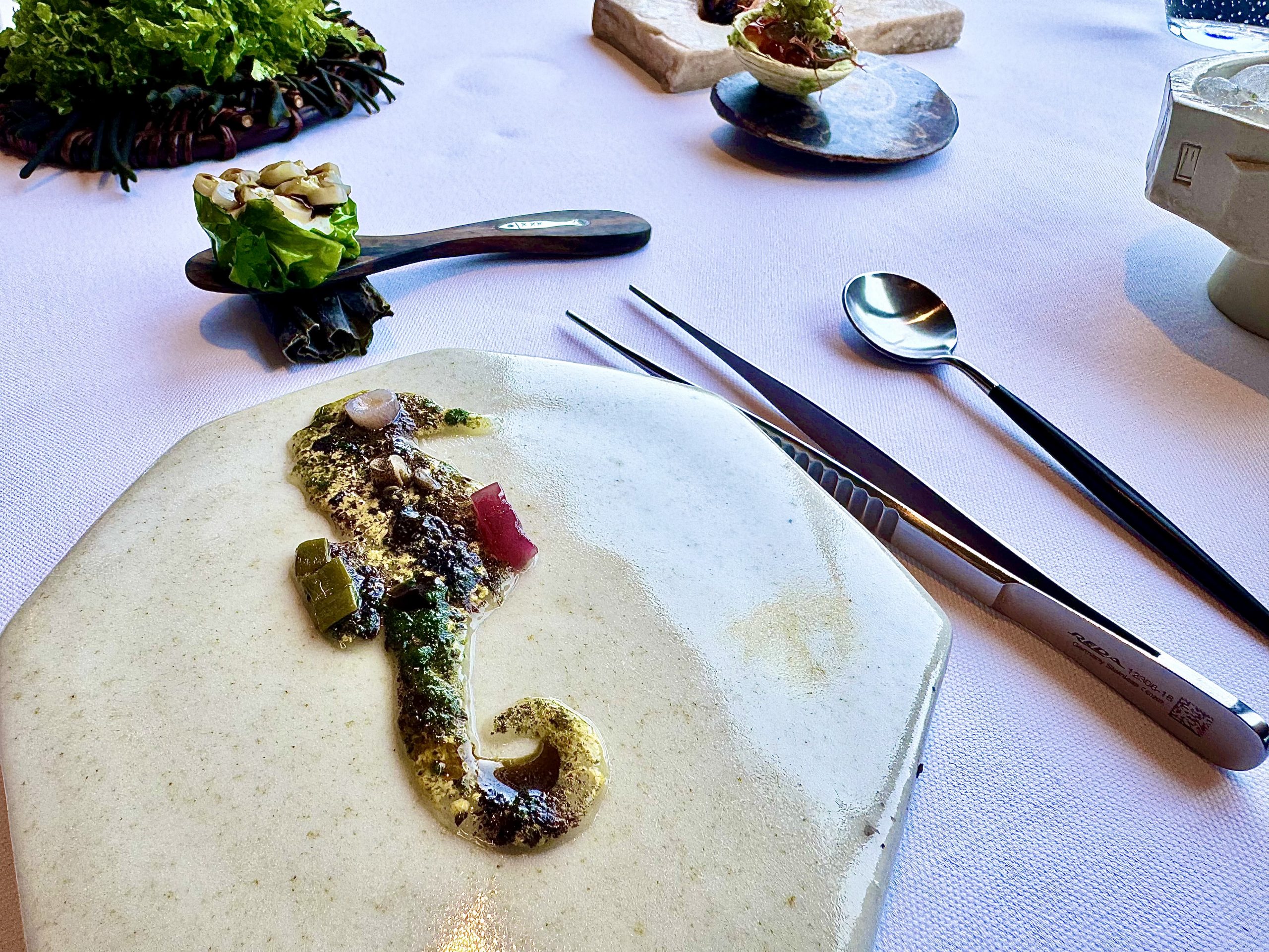 L'hippocampe et la tartelette de couteau