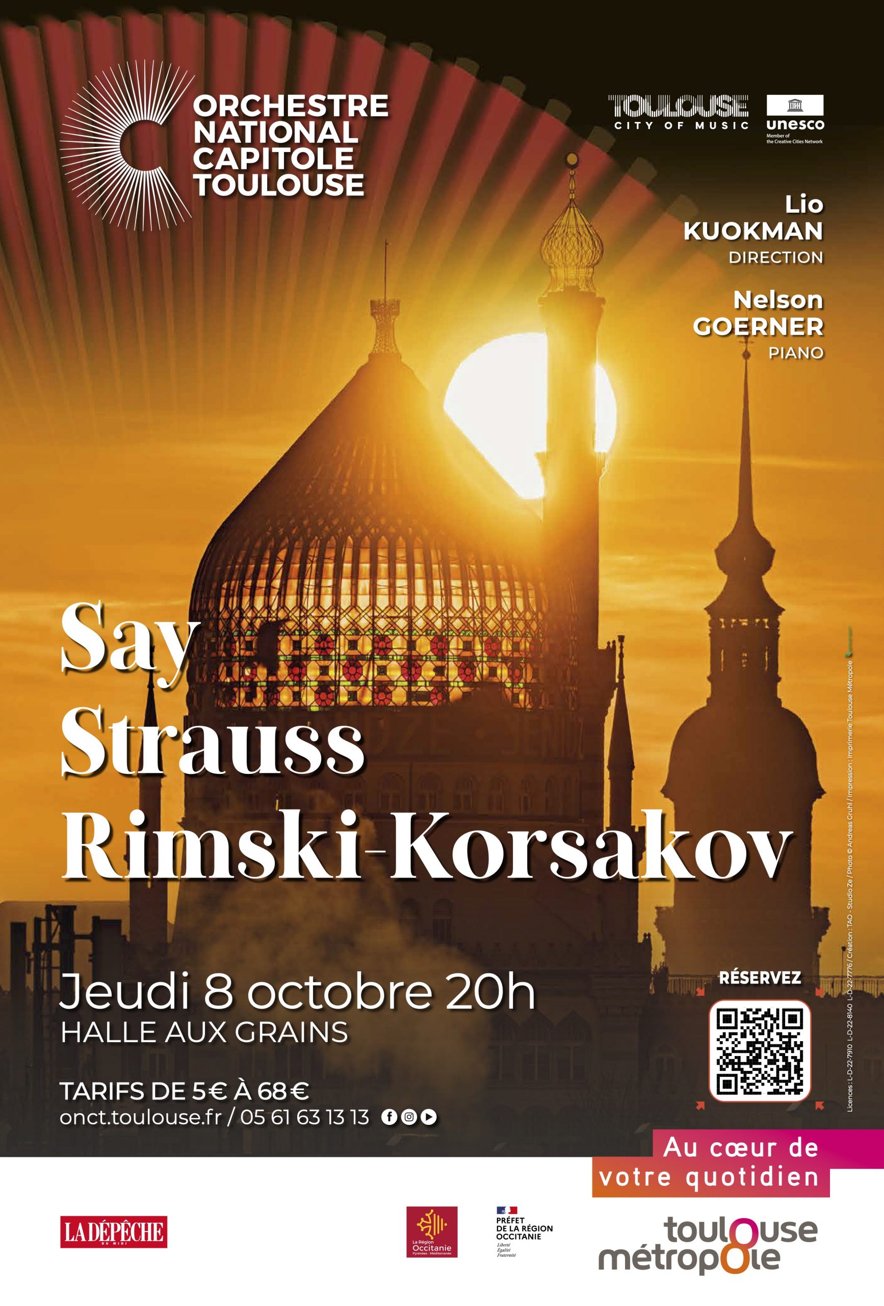 Orchestre National Du Capitole Lio Kuokman