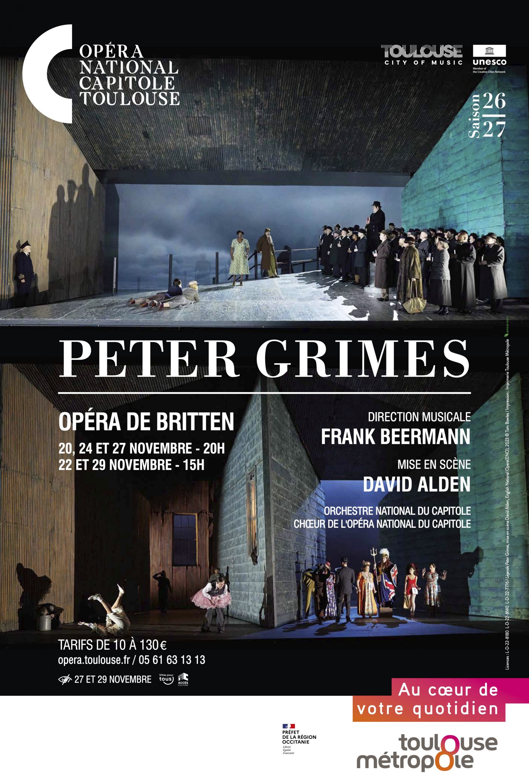 Opéra Natioal Du Capitole Peter Grimes