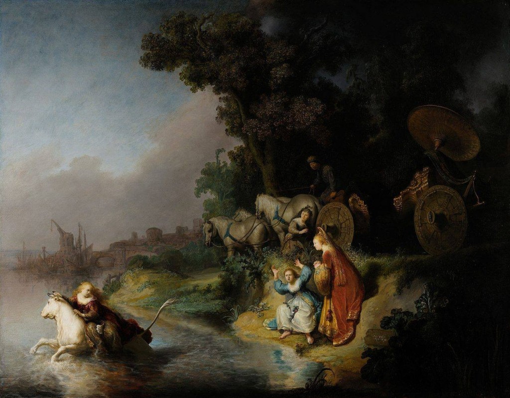 Rembrandt L’enlèvement d’Europe (1632)