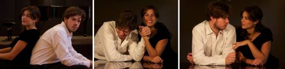 Le Duo Solot : Stéphanie Salmin et Pierre Solot, piano à quatre mains
